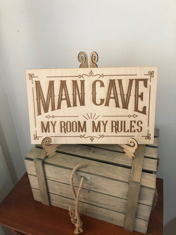 Wooden Sign Decor