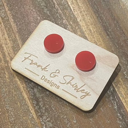 Rebellious Red Studs