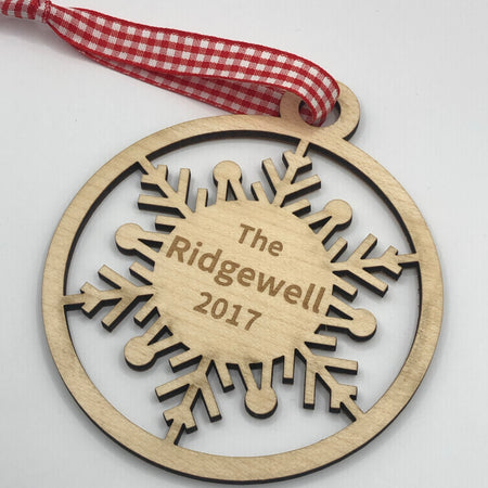 Personalised Family Bauble