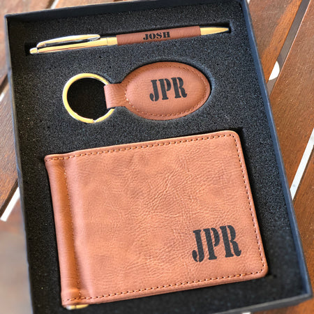 Leatherette Gift Set