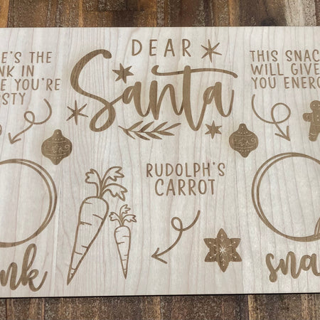 Christmas Eve Santa Board