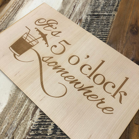 It’s 5 o’clock somewhere