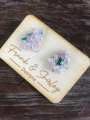 Frosty Christmas Studs