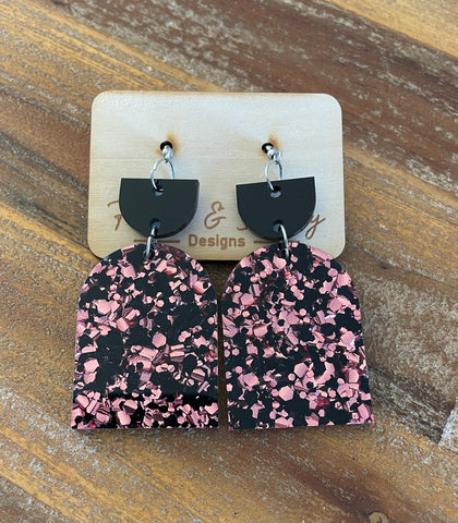 Rose Gold Dangles