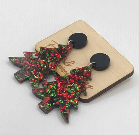 Christmas Chunky Earrings