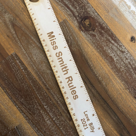 Teacher Rules Ruler